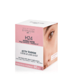 BYPHASSE Crème Hydratant Infini 24H jour et nuit 60 ml, coffret rose et blanc avec image d'un œil, disponible chez Univers Cosmetix Sénégal pour celles qui apprécient la qualité.