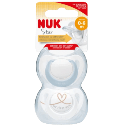 Sucette en silicone - Nuk Tiger - 0-6 mois
