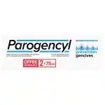 Parogencyl Dentifrice Prévention Gencives lot de 2x75 ml avec une offre "offre spéciale" pour deux tubes de 75 ml pour la santé des gencives et l'action antibactérienne, disponible chez Univers Cosmetix à Dakar, Sénégal.