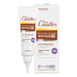 Un tube et une boîte de Roge Cavailles Crème Intime Apaisante Mycolea+ 50 ml, réputée pour sa qualité, se côtoient, disponibles en exclusivité chez Univers Cosmetix à Dakar.