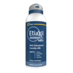 Etiaxil Men Anti-transpirant Contrôle 48h Aérosol 150 ml, de Univers Cosmetix Dakar, offrant une protection anti-transpirante 48 heures avec une qualité premium.
