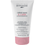 Byphasse Crème Mains à L'urée Ultra-Hydratante 150 ml, disponible en tube blanc et rose de 150 ml, vous est désormais proposée par Univers Cosmetix. Découvrez une qualité inégalée à Dakar.