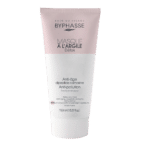 Un tube de Byphasse Masque Visage à l'Argile Detox TOUS TYPES DE PEAUX 150 ml, mettant en valeur une haute qualité sur fond blanc.