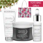 Le Bioderma Coffret Pigment Bio Anti-Taches, composé d'une crème moussante, d'un rénovateur de nuit et d'un concentré C avec une offre tote bag, est disponible pour la meilleure vente en ligne (vente en ligne).