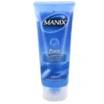 Tube de Manix Pure Gel Lubrifiant Intime à Base d'Eau, 200 ml, dans un emballage bleu élégant. dakar, Sénégal