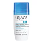 Uriage Déodorant Puissance 3 Anti Transpirant, anti-odeurs, efficacité 24h Sans Alcool Peaux Sensibles, disponible en flacon roll-on de 50 ml avec couvercle bleu, est conçu pour des bienfaits anti-odeurs et anti-transpirants. Découvrez la fraîcheur durable d'Uriage Déodorant Puissance 3 pour une protection toute la journée. dakar, Sénégal