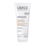 Un tube de 100 ml de URIAGE DÉPIDERM CRÈME MOUSSE NETTOYANTE ÉCLAT sur fond blanc.