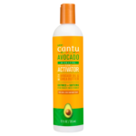 Un flacon de 355 ml de Cantu Avocado Crème Activation Boucles Hydratant Huile d'Avocat ET Beurre de Karité, avec un emballage orange et blanc, pour une hydratation ultime. dakar, Sénégal