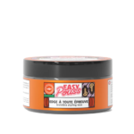 Pot de Cire Coiffante Invisible Easy Pouss Edge 100 ml avec une étiquette orange et un couvercle noir sur fond blanc. dakar, Sénégal