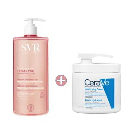 Duo Produits : Hydratation et Apaisement Svr Gel lavant+ Cerave Baume hydratant pour une hydratation et un apaisement parfaits. dakar, Sénégal