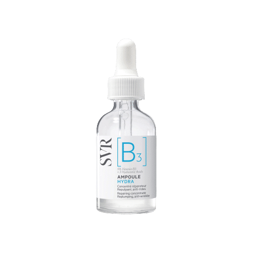 Un flacon de Svr B3 Ampoule Hydra Concentré Réparateur