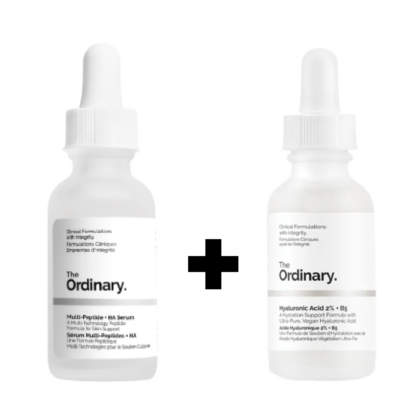 The Ordinary Pack Peau Mature Ou Sujette A Des Rides / Ridules (Buffet+Acide Hyaluronic - Manque de Fermeté)