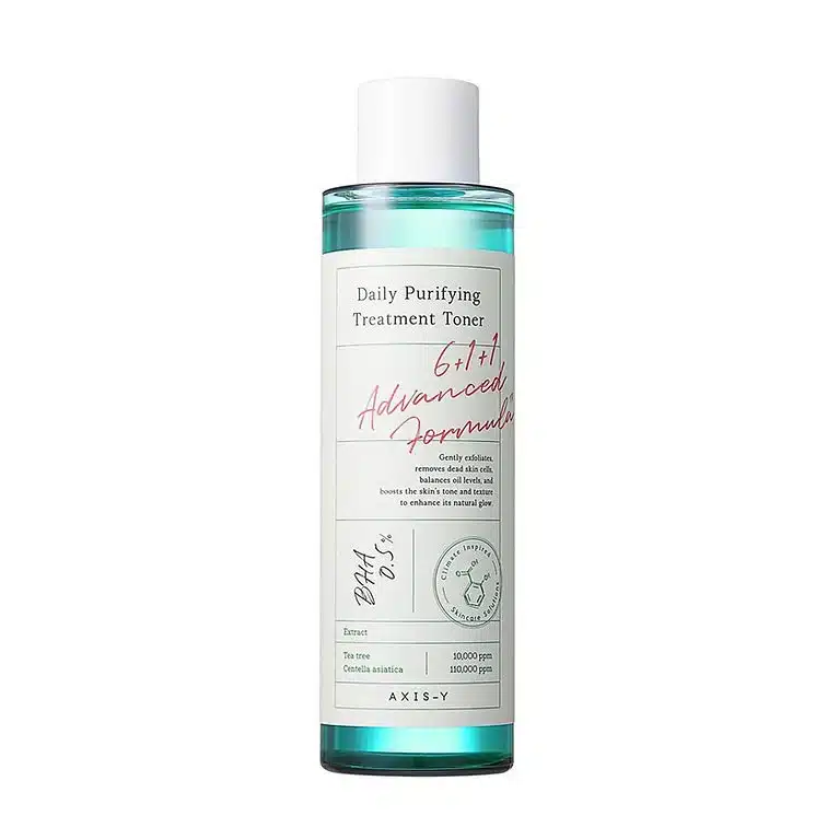 Un flacon d'Axis Y Tonique Traitant Purifiant Quotidien Anti Imperfections 200 ml