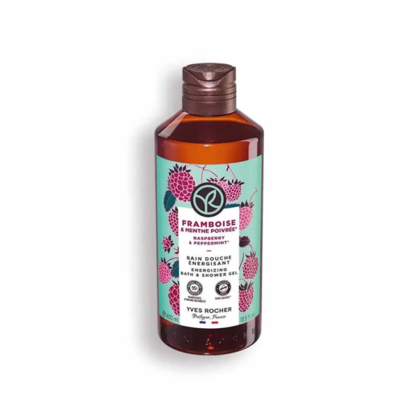 Yves Rocher Bain Douche  Framboise Menthe Poivrée 400 ml