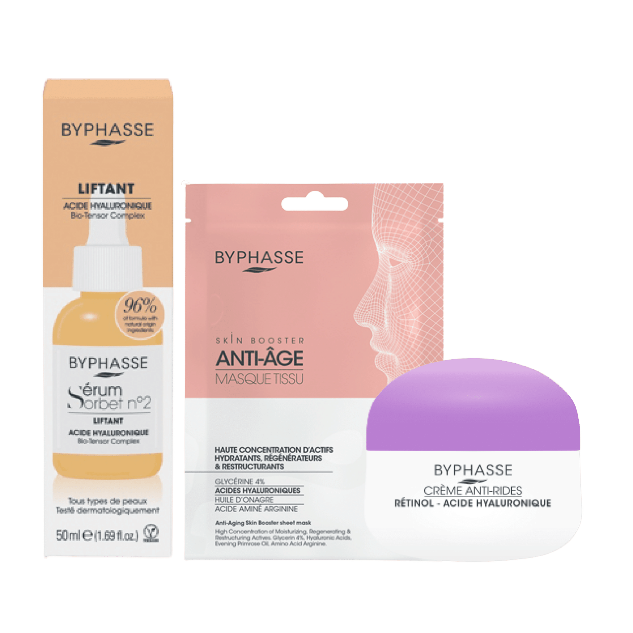 Les produits de soins BYPHASSE