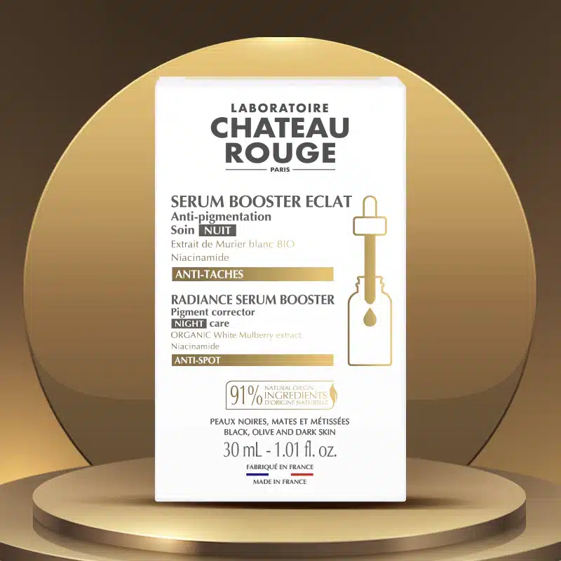 Coffret produit « Chateau Rouge Serum Booster Eclat - Soin Nuit 30ml »