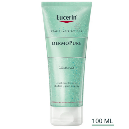 Un tube de 100 ml d'Eucerin Dermopure - Gommage - Peaux à Imperfections
