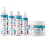 Une collection de soins capillaires Activilong Gamme Acticurl Hydratant Booster de Boucles