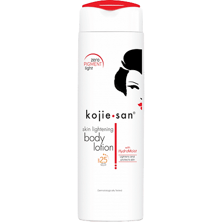 Kojie San Lait Unifiant Corps avec Protection Solaire Spf25 250 ml