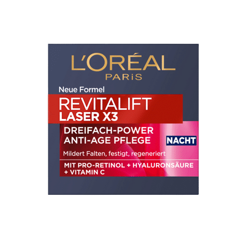 L'Oréal Crème Nuit Visage Anti-Rides Profond Revitalift Laser conditionnement 50 ml