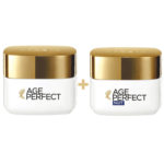 Deux pots de L’Oréal Soins Jour et Nuit Raffermissant Anti-Tache