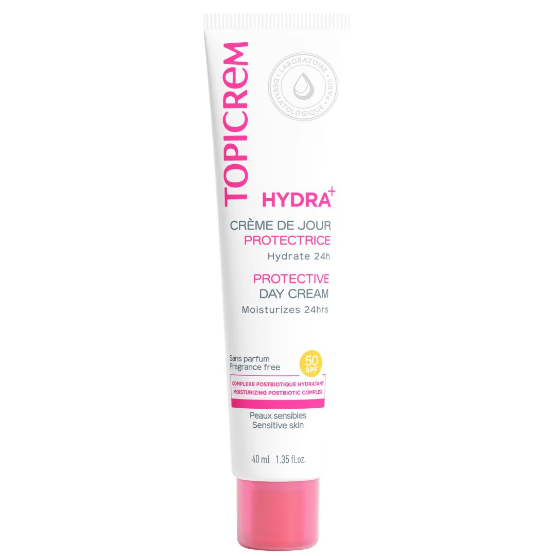 Tube de Topicrem HYDRA+ Crème de Jour Protectrice SPF50