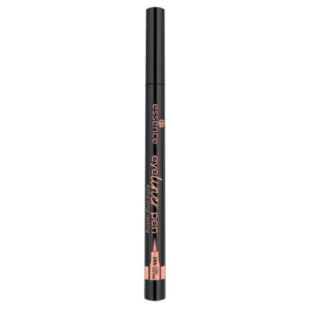 Crayon eye-liner noir avec inscription « eyeliner pen » en orange sur le côté, portant la marque « essence ». Sa pointe fine assure une application précise. Dakar